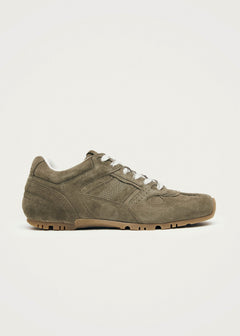 Tb.56 Leather Sneakers Suede Khaki