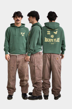 Escape Plan Hoodie Green