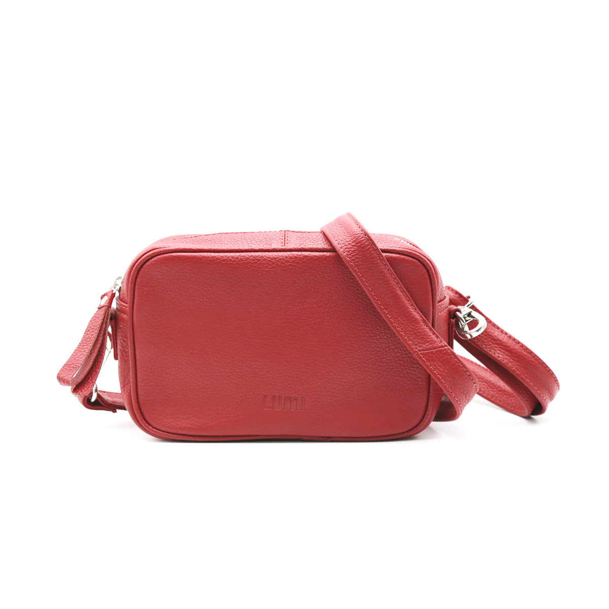 East-West Crossbody Cherry
