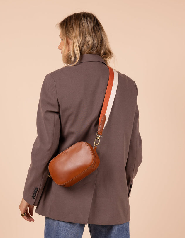 Maya Bag Cognac Classic Leather