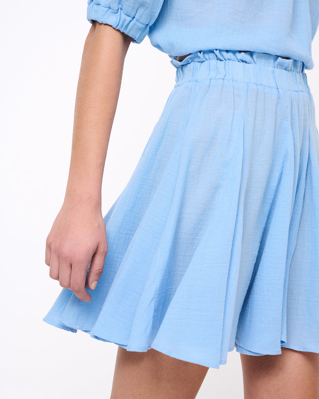 Mini Skirt Sky Blue