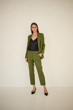 Cigarette Pants Olive