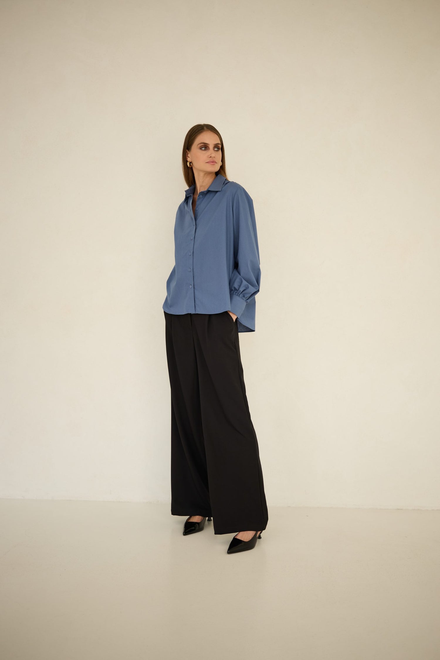 Noel Blouse Blauw