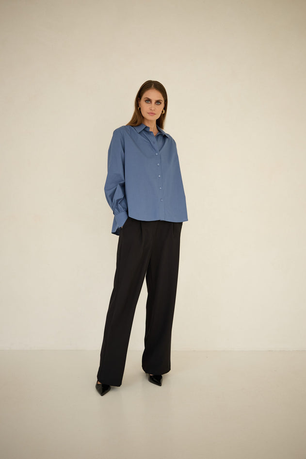 Noel Blouse Blauw