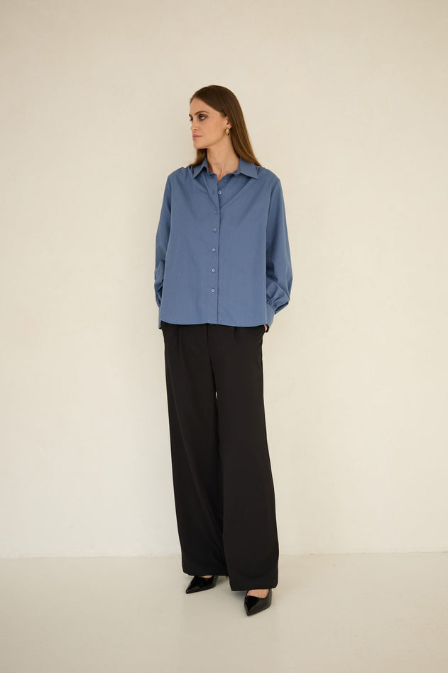 Noel Blouse Blauw