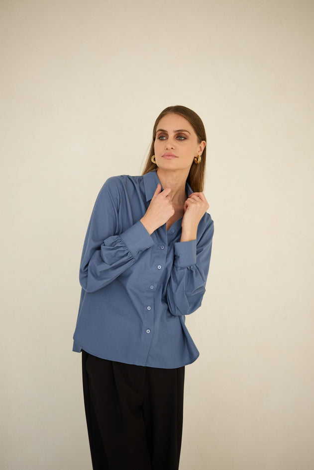 Noel Blouse Blauw
