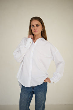 Classic Oversized Shirt White