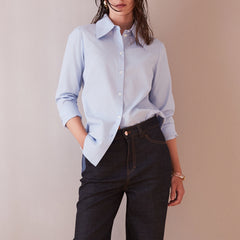 Poplin Essential Shirt Blue