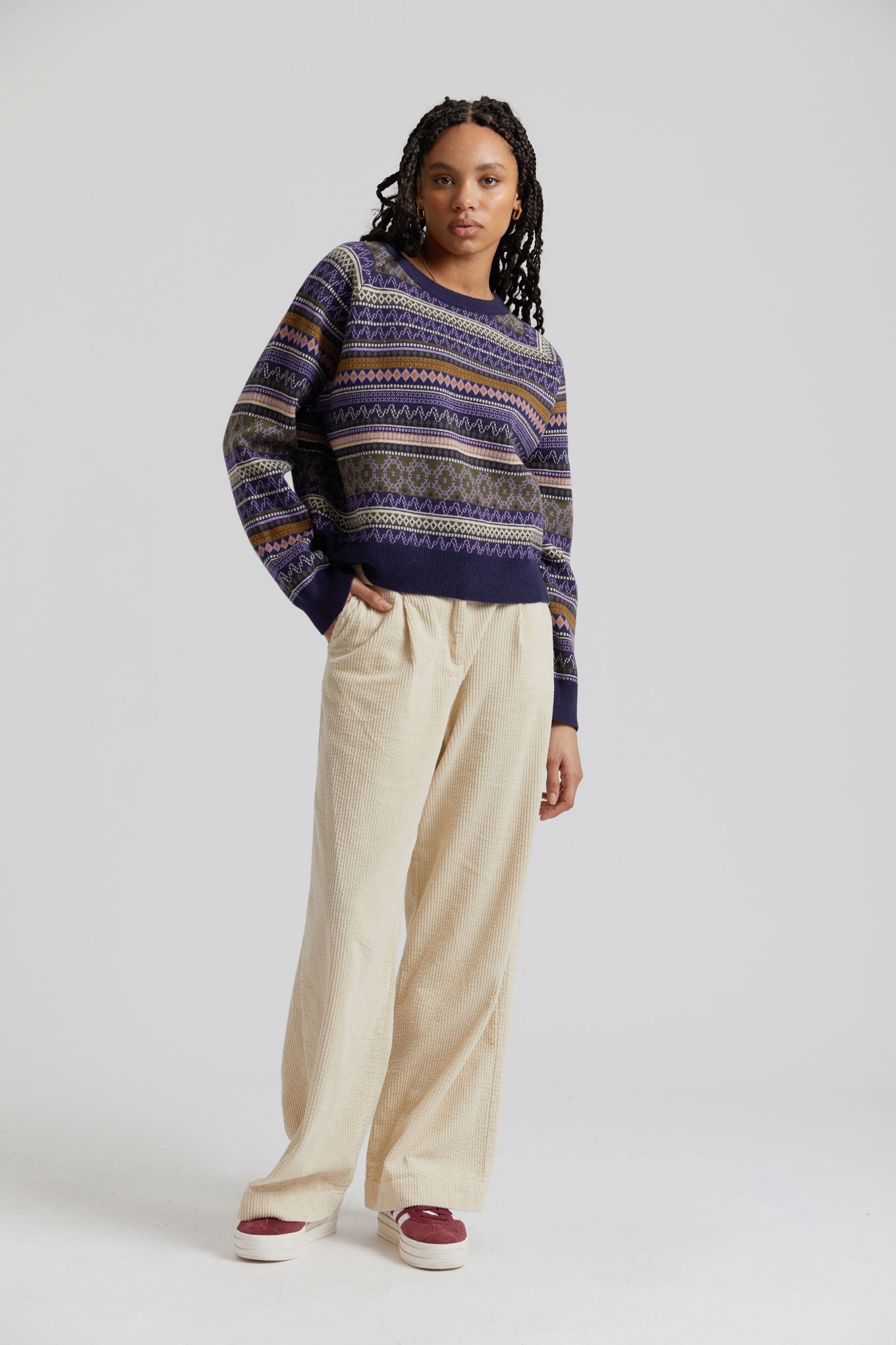 Tiger Broek Winter White