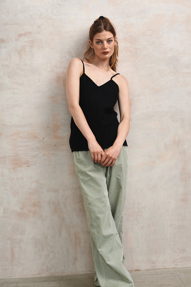 Fleur Top Zwart