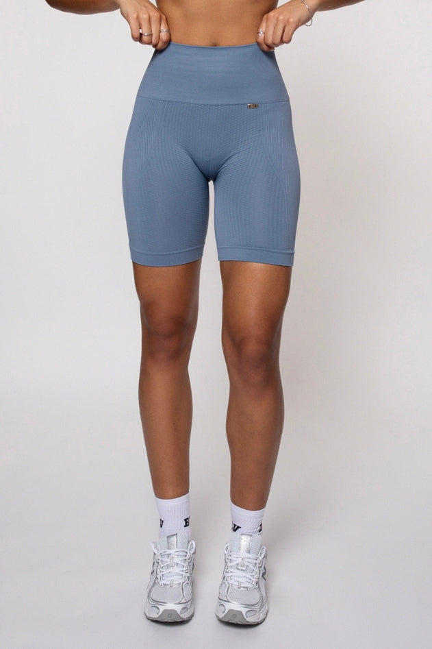 Flow Biker Shorts Steel Blue