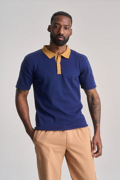 Frank Polo Marineblauw