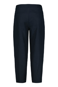 Finby Linen Pants Sea Blue