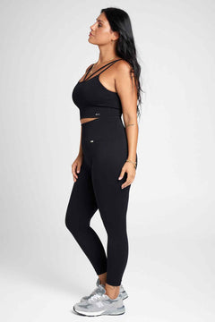 Flow Leggings Capri Black