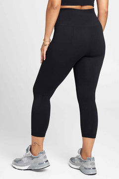 Flow Leggings Capri Black