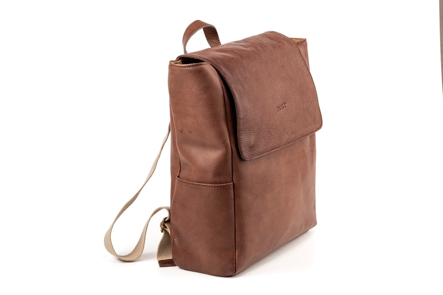 Boston Leren Rugzak Tobacco