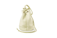 Leather Bucket Bag Chelsea Collection Pistachio