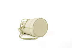 Leather Bucket Bag Chelsea Collection Pistachio