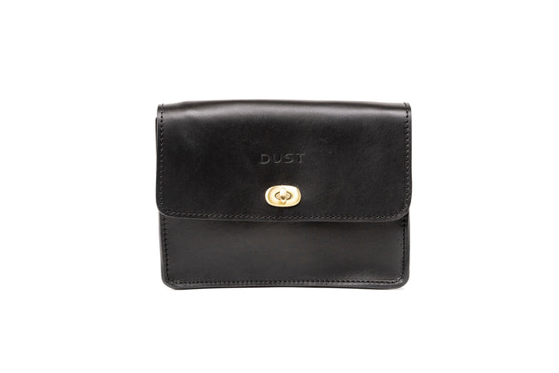 Santa Fe Leren Crossbodytas Zwart