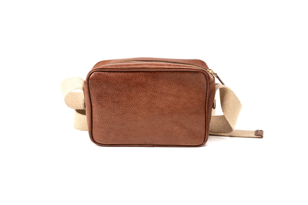 Sausalito Leren Crossbodytas Tobacco