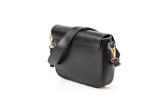 Leather Crossbody Broadway Collection Black