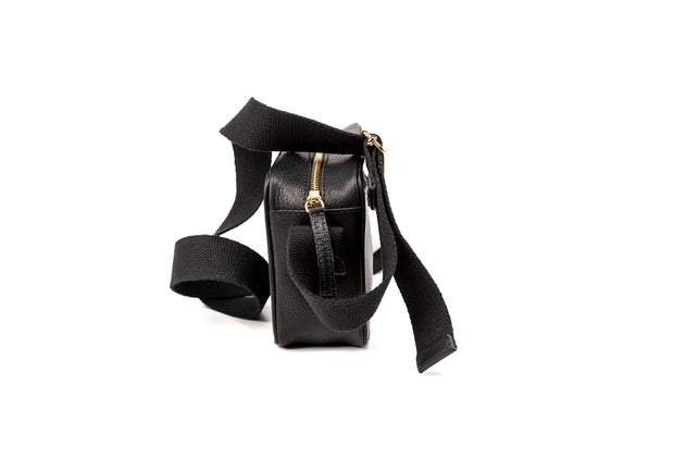 Sausalito Leren Crossbodytas Zwart