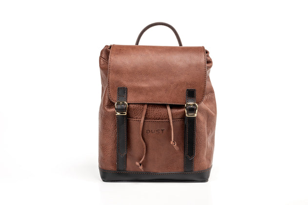 Leather Backpack Laurel Canyon Collection Tobacco