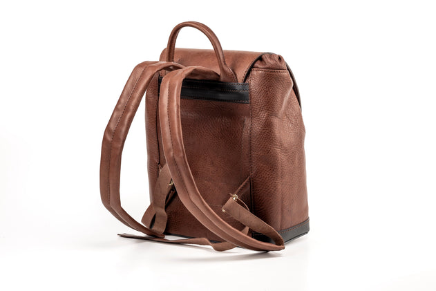 Leather Backpack Laurel Canyon Collection Tobacco