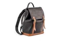 Leather Backpack Laurel Canyon Collection Black