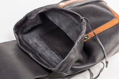 Leather Backpack Laurel Canyon Collection Black