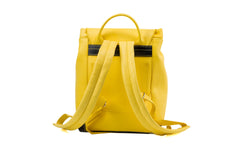 Leather Backpack Laurel Canyon Collection Yellow