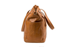 Leather Tote Fifth Avenue Collection Brown