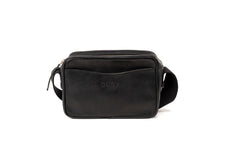 Leather Crossbody Sausalito Collection Black