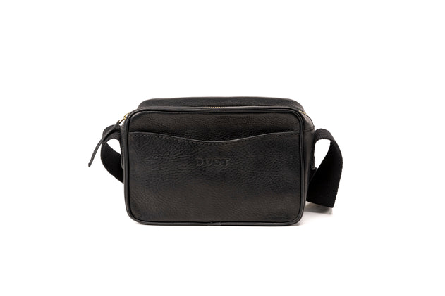 Sausalito Leren Crossbodytas Zwart