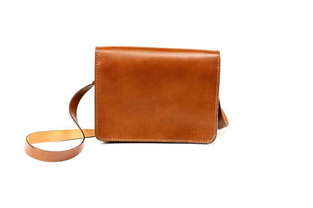 Santa Fe Leren Crossbodytas Bruin