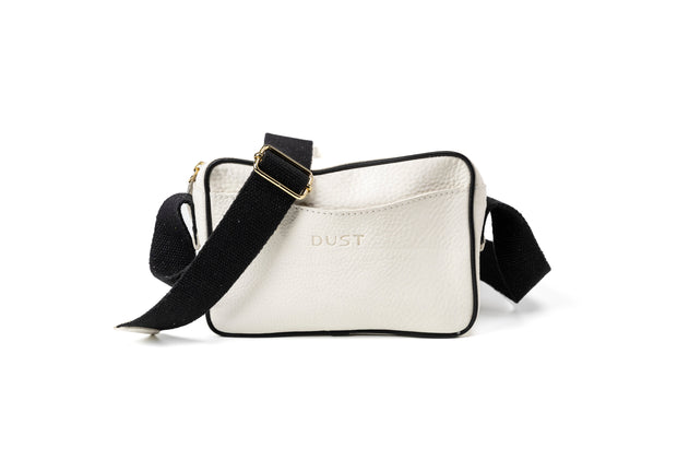 Leather Crossbody Sausalito Collection White