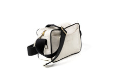 Leather Crossbody Sausalito Collection White