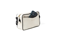 Leather Crossbody Sausalito Collection White