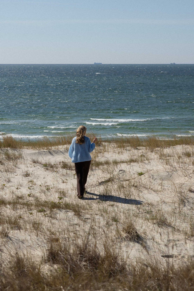 Melody Mohair Jumper Sky Blue