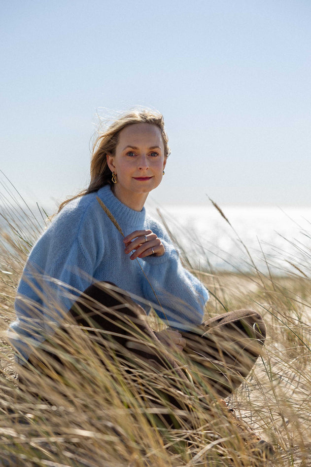 Melody Mohair Jumper Sky Blue