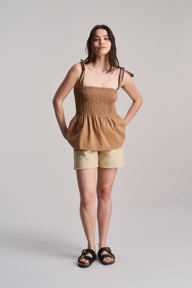 Gaia Top Tan