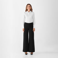 Gloom Wide Leg Performer Trousers Black