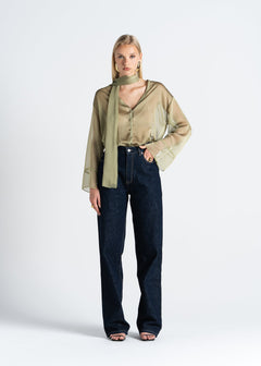 Knox Relaxed Straight Jeans Dark Wash