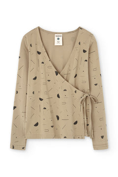 Gina Blouse Sidereal Rain Beige
