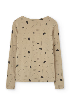 Gina Blouse Sidereal Rain Beige