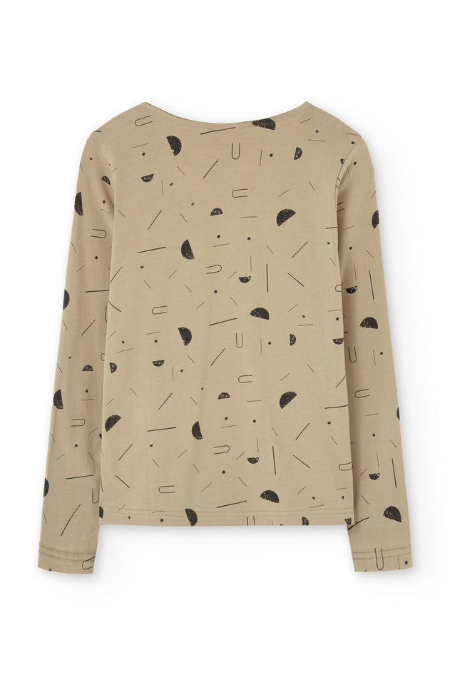 Gina Blouse Sidereal Rain Beige