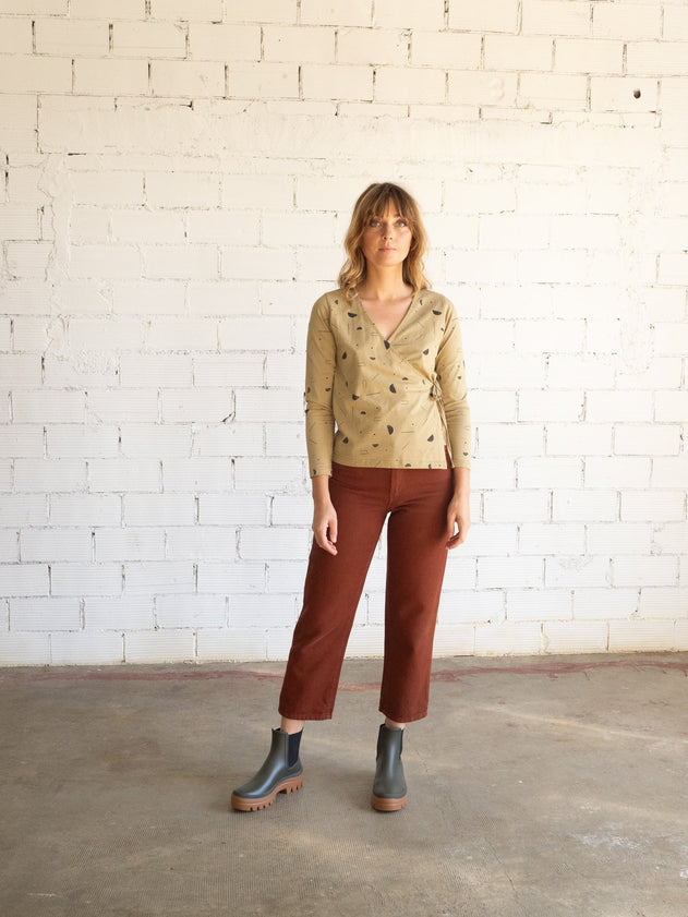 Gina Blouse Sidereal Rain Beige