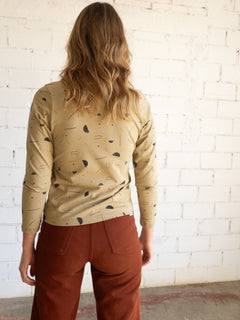 Gina Blouse Sidereal Rain Beige