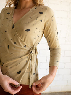 Gina Blouse Sidereal Rain Beige