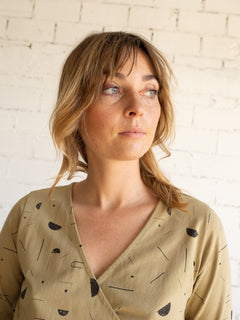 Gina Blouse Sidereal Rain Beige